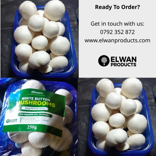 Fresh Button Mushrooms